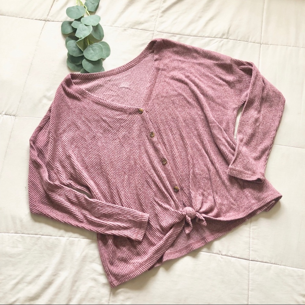 American Eagle Button down Sweater